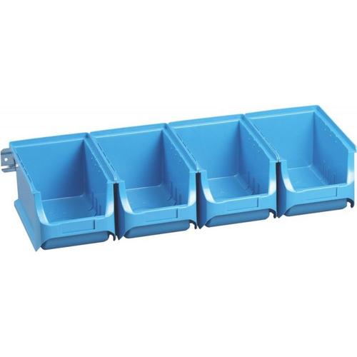 Set bac rangement bleu 600x240x125 mm