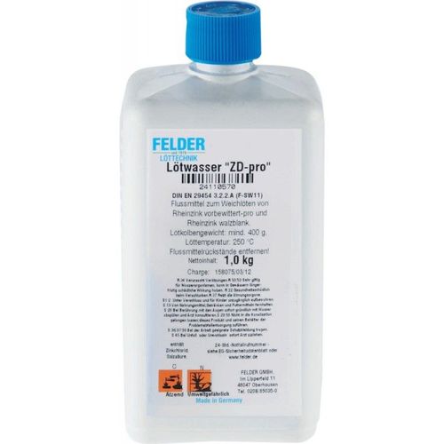 Décapant soudage 1,0 kg Fl.