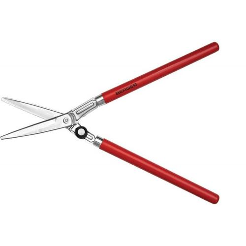 Berger-Cisaille a haie 60cm avec manche bois rouge