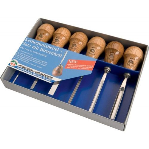Coffret d'outils de sculpture Nr.5696 6 pièces Kirsche
