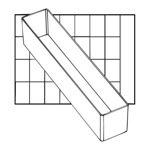 A9-4 Boite de rangement H47xB39xT218 mm