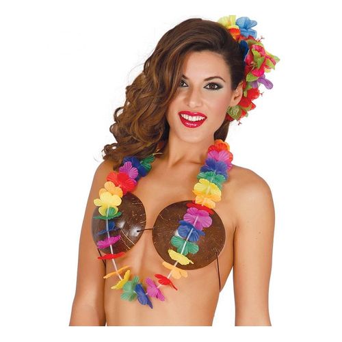 Collier Hawaïen Multicouleur (Taille Sans Taille)