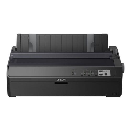 Epson FX 2190II - Imprimante - Noir et blanc - matricielle - Rouleau (21,6 cm), 406,4 mm (largeur), 420 x 364 mm - 240 x 144 dpi - 9 pin - jusqu'à 738 car/sec - parallèle, USB 2.0