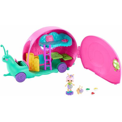 Enchantimals Caravane Escargot Avec Saxon Snail Mattel Gct42