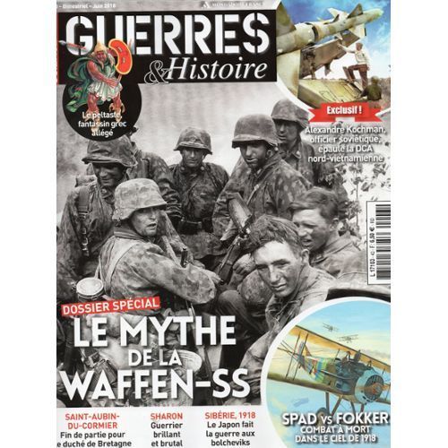 Science Et Vie - Guerres & Histoire N° 43 : Le Mythe De La Waffen Ss - Juin 2018 - Mondadori -