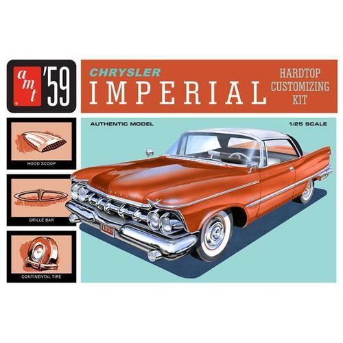 1/25 1959 Chrysler Imperial Plastic Model-Amt Ertl