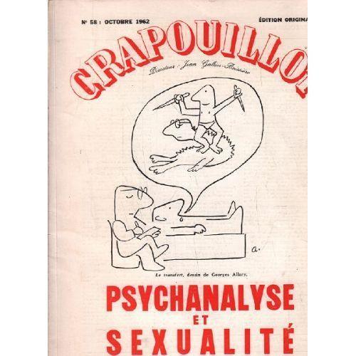 Crapouillot N° 58. Psychanalyse Et Sexualité