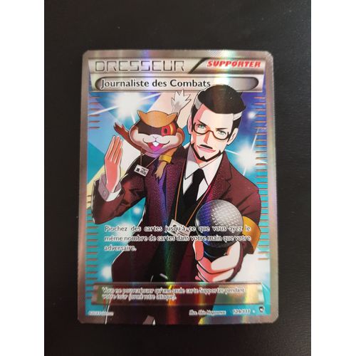Journaliste Des Combats 109/111 Holo Set Poings Furieux Fr