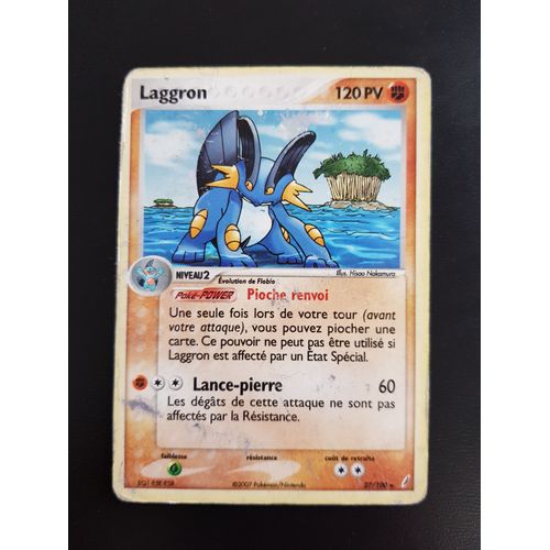 Laggron 27/100 Holo Set Ex Gardiens De Cristal Fr