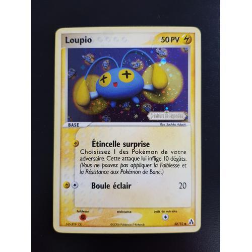 Loupio 50/92 Holo Set Ex Créateurs De Légendes Avec Logo