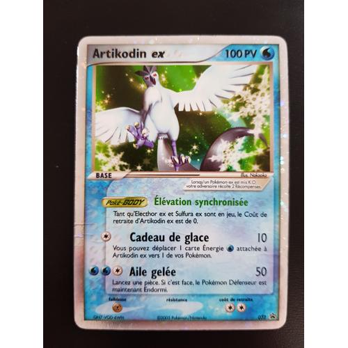 Artikodin Ex 032 Holo Set Black Star Nintendo Fr