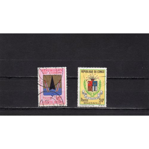 Timbres-Poste Du Congo (Armoiries De Villes)