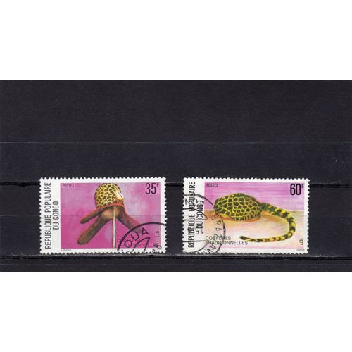 Timbres-Poste Du Congo (Coiffures Traditionnelles)