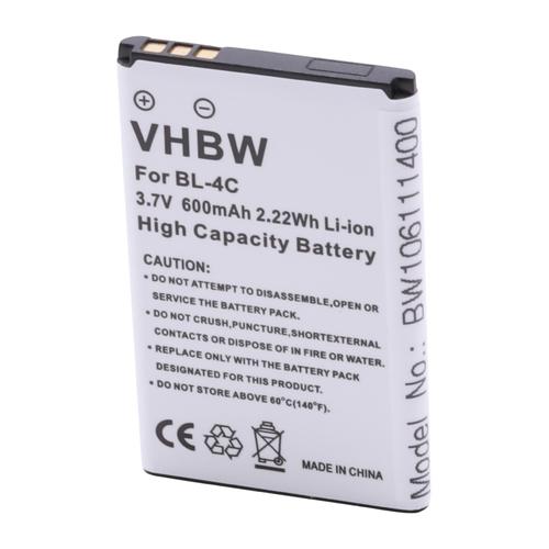vhbw Batterie Li-Ion 600mAh (3,7 Volt) pour Doro PhoneEasy 5517, 6030,  6031, 6521, 6526, 6530 téléphone - Batterie interne pour téléphone mobile -  Achat & prix