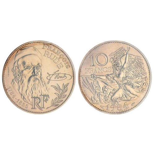 Pièce De 10 Francs 1984 François Rude