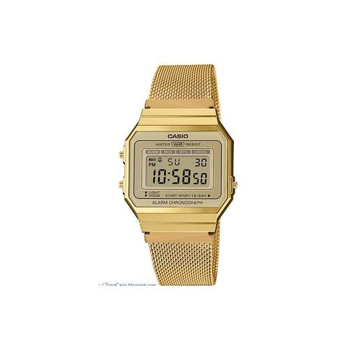 Casio Montre Doré Digital Mixte Casio Collection A700wemg-9aef