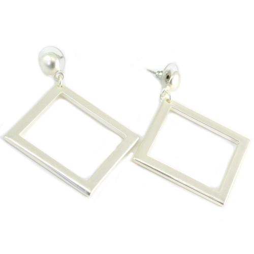 Dolce Vita [Q7810] - Boucles Créateur 'antica' Argenté - 60x45 Mm