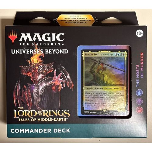 Le Seigneur Des Anneaux - Deck Commander - Sauron Les Armées Du Mordor ( Hosts Of Mordor ) En V.O