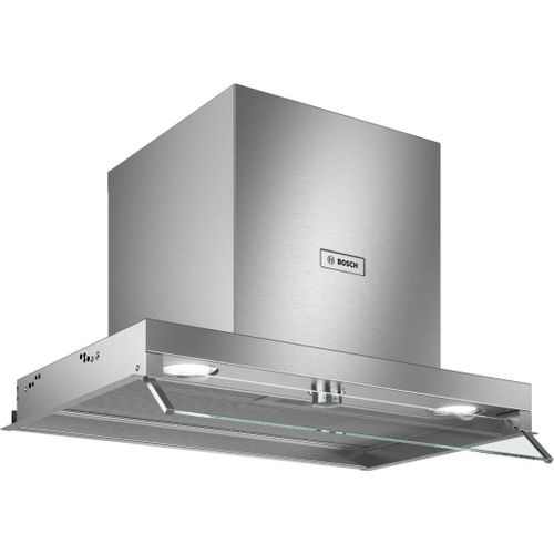 Bosch Serie 4 DBB66AF50 - Hotte - intégré - Niche - largeur : 56.2 cm - profondeur : 31 cm - extraction et recirculation (avec kit de recirculation supplémentaire) - avec moteur interne - acier...