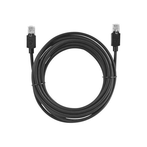 Nedis - Câble réseau - RJ-45 (M) pour RJ-45 (M) - 10 m - UTP - CAT 5e - moulé, rond - anthracite