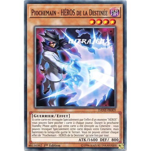 Yu-Gi-Oh! - Dane-Fr009 - Piochemain - Héros De La Destinée - Commune