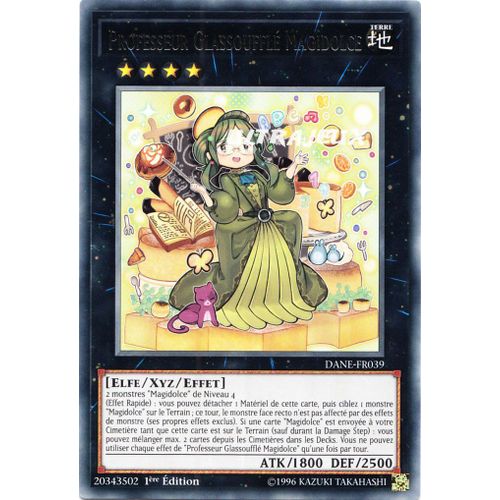 Yu-Gi-Oh! - Dane-Fr039 - Professeur Glassoufflé Magidolce - Rare