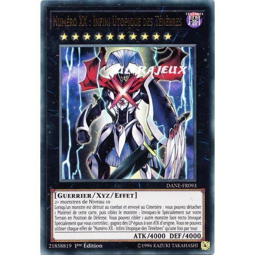 Yu-Gi-Oh! - Dane-Fr093 - Numéro Xx : Infini Utopique Des Ténèbres - Ultra Rare