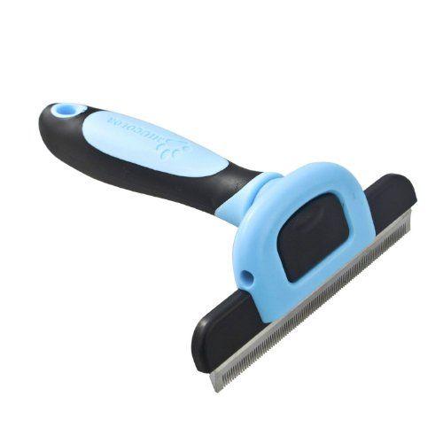 MIU COLOR® Brosse étrille de toilettage animale peigne pour chien et chat  (bleu)