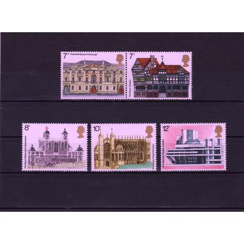Lot 5 Timbres Gb Neufs