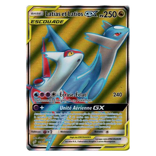 Latias Et Latios Gx Escouade (169/181)