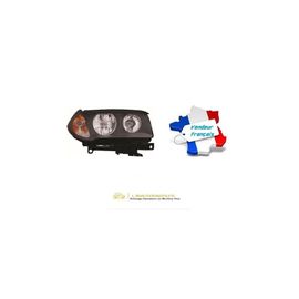 Optique Avant Droit Électrique H7+H7 Avec Clignotant Jaune Et Moteur De Phare Oe: 63123418400 Bmw X3 (E83) De 2003 À 2006