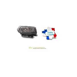 Optique Avant Droit Électrique H7+H7 Avec Clignotant Blanc Et Moteur De Phare Oe: 63123418412 Bmw X3 (E83) De 2003 À 2006