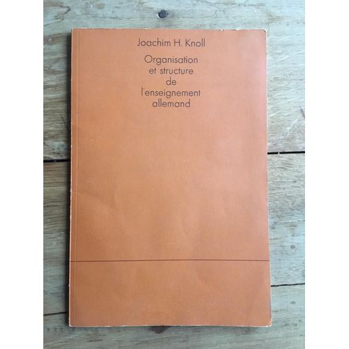 Organisation Et Structure De L'enseignement Allemand
