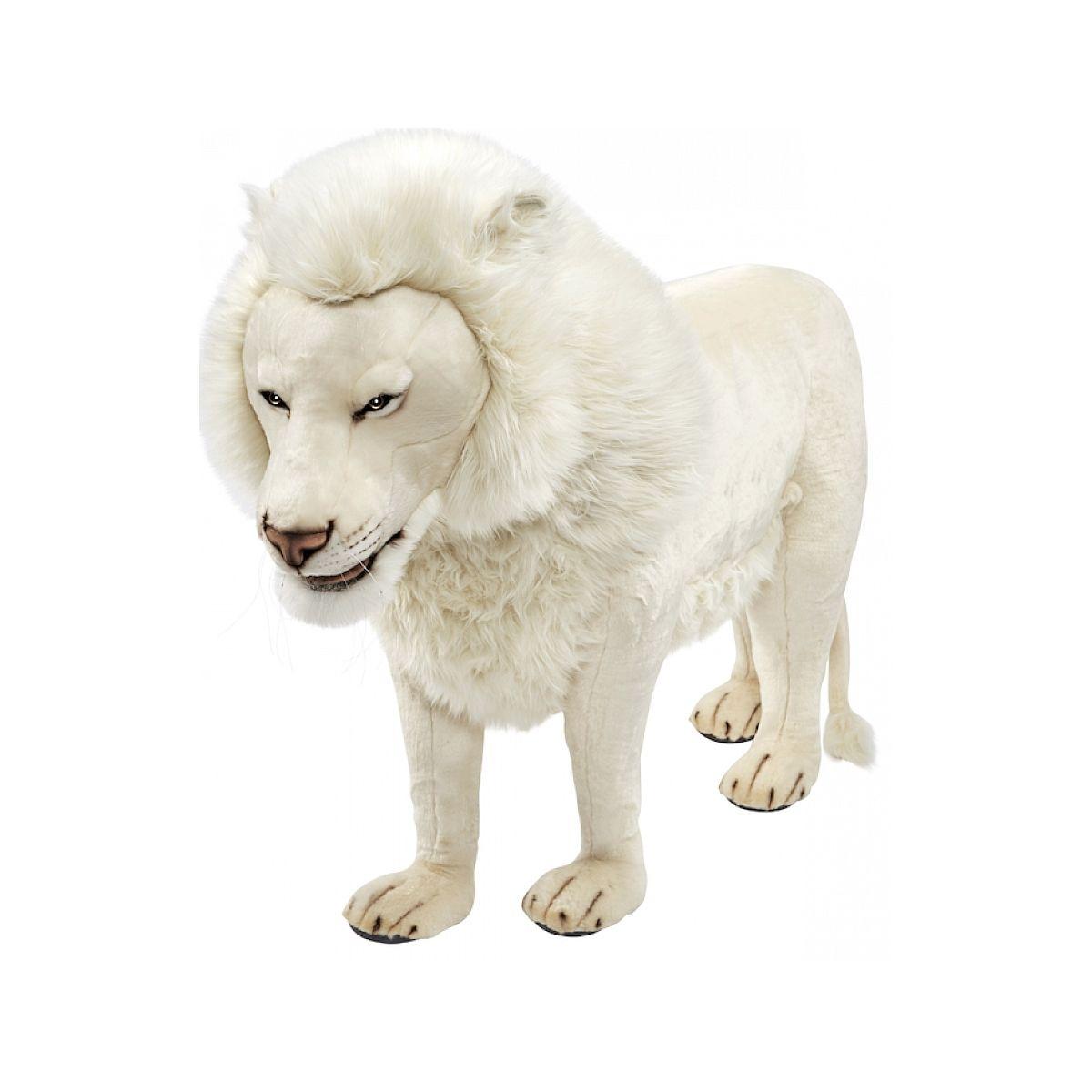 Hansa peluche Geante Tigre Blanc Couche 150 cm L - Animal en peluche -  Achat & prix