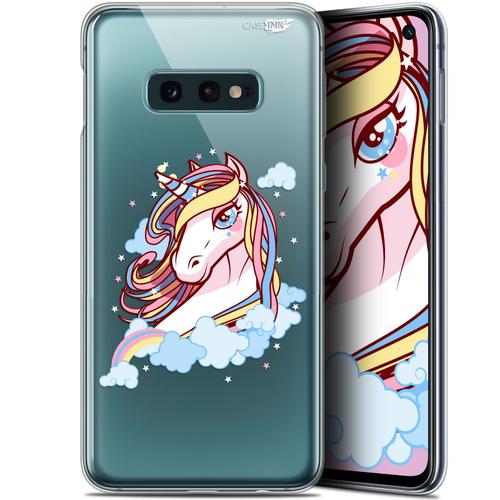 Caseink Coque Pour Samsung Galaxy S10e (5.8 ) Gel Hd [ Nouvelle Collection - Souple - Antichoc - Imprimé En France] Lalicorne