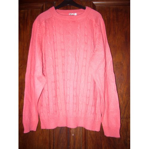 Pull Saumon Torsades Taille 42