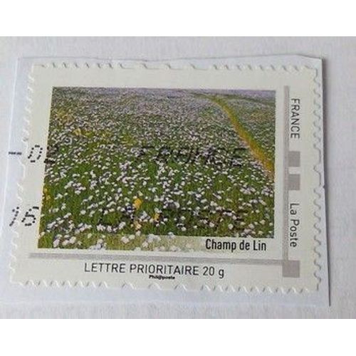 Timbre De Collector - Champ De Lin