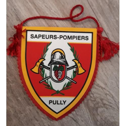 Fanion Sapeurs Pompiers Pully