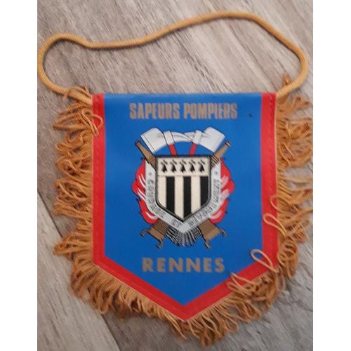 Fanion Sapeurs Pompiers Rennes