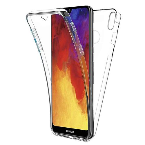 Coque Avant Et Arrière Silicone Pour Huawei Y6 (2019)/ Y6 Prime (2019) 6.09" 360° Protection Intégrale - Transparent