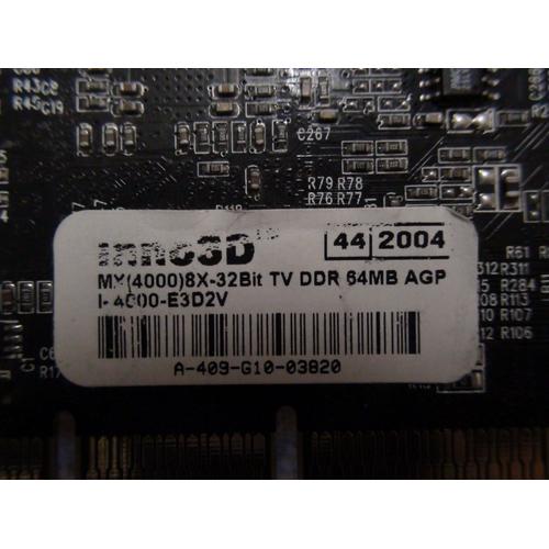 Inno3D MX4000 AGP 8x 32Bit - 64 Mo DDR - TV OUT