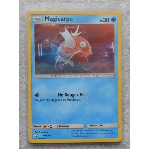 Magicarpe Holographique 8/18 Série Détective Pikachu