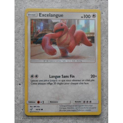 Excelangue Holo 16/18 Détective Pikachu - Fr