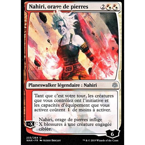Nahiri Orage De Pierres - Mtg - La Guerre Des Planeswalkers - U - 233/264