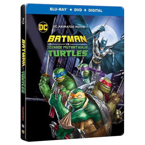 Batman Vs. Tmnt - Blu-Ray + Dvd + Digital - Boîtier Steelbook