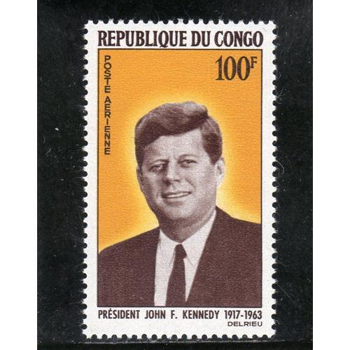 Timbre De Poste Aérienne Du Congo (Personnage Célèbre)