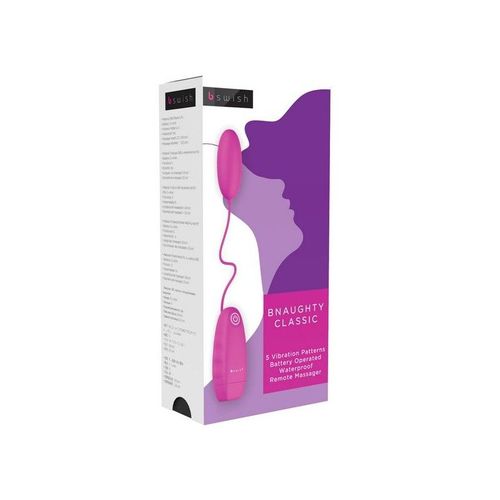 Bnaughty Classic Vibromasseur Balle B Swish - Rose