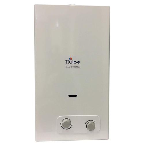 TTulpe® Indoor B14 P37 Eco chauffe-eau à gaz instantané 37 mbar, 14 L/minute, modulant, allumage par batterie, classe énergétique A