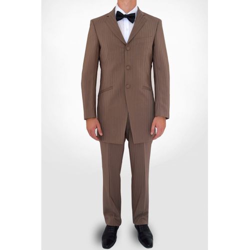 Costume Redingote Beige Homme