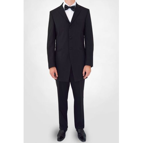 Costume Redingote Noir Homme